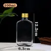 Garrafa pequena de vinho branco 100ml125ml dois dois-pacote amostra Jiang pequena garrafa de vinho sub-embalagem mini conjunto de garrafas de vinho garrafa de vidro vazia