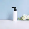 Spot Press Duckbill Lotion Bottle 100ml 500ml Branco PET Plástico Produtos de Limpeza Garrafas Transparentes