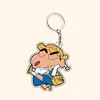 Accesorios Populares para Mochila Escolar de Crayon Shin-Chan, Llavero Estilo Ins, Colgante Lindo, Suministro Directo del Fabricante, Regalo de Vacaciones