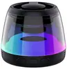 Altavoz Bluetooth Magnético M2 Transfronterizo Inalámbrico Tarjeta Mini Luz de Atmósfera Rgb Altavoz Subwoofer de Vidrio Sonido Bluetooth