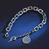 Pulsera Retro para Hombre Yuhong Agrietada Moda Europea y Americana Diseño de Nicho Sentido Avanzado Moda Fría Outlet de Fábrica para Hombres