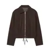 AliExpress Transfronterizo 2026 Nuevas Llegadas de Primavera Estilo Europeo y Americano Simple Moda Casual Versátil Chaqueta Abrigo Corto