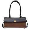 Bolso de Mano con Hombro de Moda 2026 con Colores Contrastantes, Estilo Commuter Coreano, Nuevo Modelo de Otoño, Versátil, de Nicho, Gran Capacidad, Bolso para Debajo de la Axila para Mujer