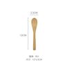 Colher de Madeira para Beber Sopa e Comer Colher de Bambu Cabo Longo Colher de Madeira Utensílio de Mesa Colher de Madeira Pequena Personalização
