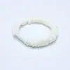Tejido de Alta Elasticidad Anillo para Cabello Intestino Delgado Hebilla Plana Accesorios DIY Diadema Simple Pequeño Fresco Floral Lindo Banda de Goma Venta al por Mayor