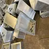 Caja de Conexiones de Puente, Caja de Conexiones Empotrada en Pared Anticolisión, Caja de Distribución para Túnel de Chapa de Acero Galvanizado