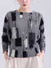 Top de manga larga Miyake para mujer, adecuado para primavera y otoño, estilo holgado y casual, jersey de manga murciélago, camiseta de manga larga moderna y elegante