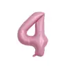 40 polegadas grande digital gradiente azul rosa choque alumínio bola festa de casamento brinquedos infantis balões de aniversário
