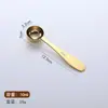 Juego de cucharas medidoras de acero inoxidable 304, 6 piezas, con varios tamaños y marcas, para hornear, medir ingredientes y dispensar leche en polvo o café