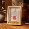 Estátua da Deusa Turística de Fujian Mazu Tianhou Mazu Cultural e Criativo Porta-Retrato Decoração de Mesa Artigos para Casa Lembrança de Viagem