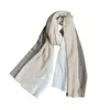 Bufanda Cálida de Lujo Ligero de Tres Colores Otoño e Invierno Versátil Elegante Calentador de Cuello Patchwork de Bloques de Color Elegante Francés Chal para Mujer
