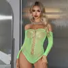 Top de bikini tipo tubo con pedrería, lencería sexy de seda blanca, comercio exterior europeo y americano, conjunto sexy de malla con huecos y manga larga con pedrería tz882