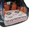 Esteira de Piquenique Impermeável Espessa Estilo Ins Esteira de Chão para Exterior Lona de Piquenique para Acampamento Cobertor Bohemian para Porta-Malas