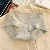 Calcinhas de perna reta para mulheres, florais e de bolinhas, cintura média, respiráveis, 10A, entrepernas estendido, calcinhas de algodão puro para mulheres, cuecas boxer 100% algodão para mulheres