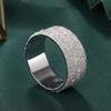 Nuevo estilo coreano de moda con galvanoplastia, anillo para servilletas, tendencia, variedad de hebillas metálicas para servilletas, hebilla para servilletas de banquete de hotel, venta al por mayor