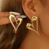 Pendientes Exagerados de Hoja Europeos y Americanos Transfronterizos al por Mayor Flor Pequeña Pendientes de Hoja Personalizados de Gama Alta Pendientes para Mujer Retro