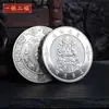Monedas Conmemorativas Turísticas Fujian Putian Mazu Guanyin Tathagata Dios de la Riqueza Medalla Conmemorativa Oro y Plata En Stock