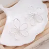 Pendientes de Borla y Flor Transfronterizos para Mujer, Sencillos, de Nicho, Elegantes, Exquisitos, Elegantes, Pendientes de Gama Alta