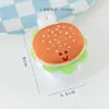 Peine Plegable de Peluche Creativo de Dibujos Animados, Lindo y Compacto, Peine de Cabello Portátil con Diseño Hueco y Espejo, Peine Dos en Uno