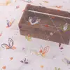 Tecido para Fantasia de Palco Bordado com Lantejoulas Multicor em Malha, Patch Bordado com Padrão de Flor Planeta, Acessórios de Tecido para Vestido de Apresentação de Meninas