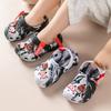 Zapatillas de verano para niños, sandalias al por mayor, zapatos de baño antideslizantes para niños y niñas con agujeros para bebés, bonitos dibujos animados para niños