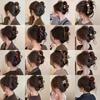Pinza Elegante y Sofisticada para el Cabello, Nuevo Modelo 2025 para Recogidos en la Parte Trasera de la Cabeza, Pinza de Tiburón Grande para Cabello Espeso, Suministro de Accesorios para el Cabello