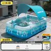 Piscina Inflável Espessa Grande para Uso Interno e Externo, Insuflável com Um Toque, para Adultos e Crianças, Piscina para Brincadeiras Aquáticas em Família, Atacado
