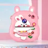 Câmera de Brinquedo Instantânea Cartoon Gato e Coelho de Alta Definição Transfronteiriça Nova 2025 Câmera de Impressão Térmica de Alta Definição