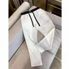 Pantalones Casuales Finos de Verano con Bordado de Lujo Ligero, Estilo Diseñador, Cómodos y Transpirables, Pantalones Rectos Sueltos Finos de Verano para Hombre