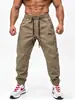 Comercio Exterior Transfronterizo Primavera y Otoño Nuevo Versátil de Moda Estilo Funcional Pantalones Rectos Casuales Deportivos para Hombre al Aire Libre