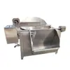 Fabricante de Fritadeira Semi-Automática para Alimentos Inflados Comercial Fritadeira Multifuncional com Controle Automático de Temperatura