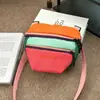 Bolso Cruzado de Moda para Exteriores para Mujer, Ligero Deportivo Color Dopamina Multicapa, Bolso Cruzado de Hombro Único para Teléfono
