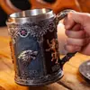 Comercio exterior creativo Canción de hielo y fuego derechos juego taza de acero inoxidable taza de agua taza de café grifo copa