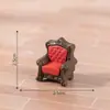Paisaje en miniatura, lujo creativo estilo europeo, serie de muebles realistas, paisajismo para casa de muñecas, decoraciones DIY, pequeños adornos de mesa