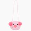 Nuevo y lindo bolso bandolera de peluche de moda para niños con forma de oso y gato, monedero, mini bolso de hombro para niña