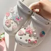 Charms de Sapato Fofos de Desenho Animado Transfronteiriços Acessórios DIY Desmontáveis Criativos Flor de Sapato 3D Fivela de Sapato Decoração
