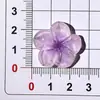 Flor Transparente Flor de Cinco Pétalas Resina Joias Acessórios DIY Capa de Celular Flor para Sapato Materiais Presilha de Cabelo Faixa de Cabelo Patch Decoração