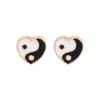 Aretes de Mariposa Estilo Celebridad de Internet Mismo Estilo Goteo de Aceite Joyería Coreana Dongdaemun Estilo Frío Personalidad Retro Aretes Elegantes