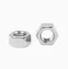 En Stock, Entrega Inmediata Tuercas Hexagonales Imperiales de Acero Inoxidable 304 3/16-12 # Tuercas Hexagonales Externas Estándar Británico y Americano