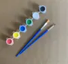 Pintura Acrílica Pintura Infantil Set de Pintura Graffiti 6 Colores 8 Colores 12 Colores Bebé Pintado a Mano Yeso Esmalte Pintura
