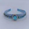Accesorios para Sombreros de Disfraces Étnicos Árabes Lámpara Mágica de Aladdin Princesa Jasmine Diadema Azul Sombreros Venta al por Mayor