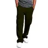 Moda Cruzada Deseo Primavera Otoño Tendencia Deportivos Casuales Multibolsillos Resistentes al Desgaste Ropa de Trabajo Versátil Pantalones de Pierna Recta Ropa para Hombre En Stock