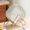 Prato de Ossos de Luxo Leve de Alta Qualidade Novo Estilo Doméstico Mesa de Jantar Prato de Ossos Grau Alimentício Prato Pequeno Prato de Lixo da Internet Prato de Lanches