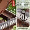 Cadena de lluvia para patio, cadena de drenaje, cadena de agua de cobre, villa, casa de huéspedes, cadena de lluvia para aleros de templo de estilo japonés, campana de lluvia