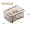 Caja de Almacenamiento para Zapatos Almacenamiento para Dormitorio Caja de Almacenamiento Plegable Portátil Visual a Prueba de Polvo y Humedad para Zapatos y Artículos Varios