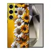 Adecuado para Samsung S25Ultra Funda de Teléfono Móvil A16 Crisantemo S26 Flor Adecuado Cubierta Protectora Mate S24 Carcasa Blanda Tpu