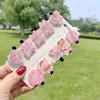 Pinza para el pelo lateral súper popular coreana, Pasador de botella de bebida, Pinza de pico de pato lateral, Pequeño accesorio para el pelo para niñas, Pinza para el pelo para mechones sueltos, Al por mayor