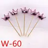 Enchufe decorativo para pastel de PU brillante estrella de cinco puntas estrella de Amor tarjeta de pastel estrella enchufe fiesta fiesta fiesta