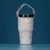 Cubierta para Portavasos de Coche con Texto Impreso, Cubierta de Neopreno para Taza, Cubierta Protectora, Enfriador de Hielo Espeso Dibujo Animado para Taza de Coche, Taza Enfriadora de Hielo