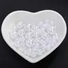 3-20mm Agujero Recto Brillante Accesorios de Perlas de Imitación Perlas Semiacabadas ABS Blanco Puro Blanco Arroz Accesorios para Cuentas Al por Mayor